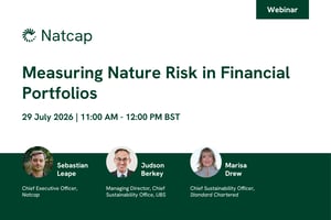 Measuring Nature Risk in Financial Portfolios | Natcap Webinar