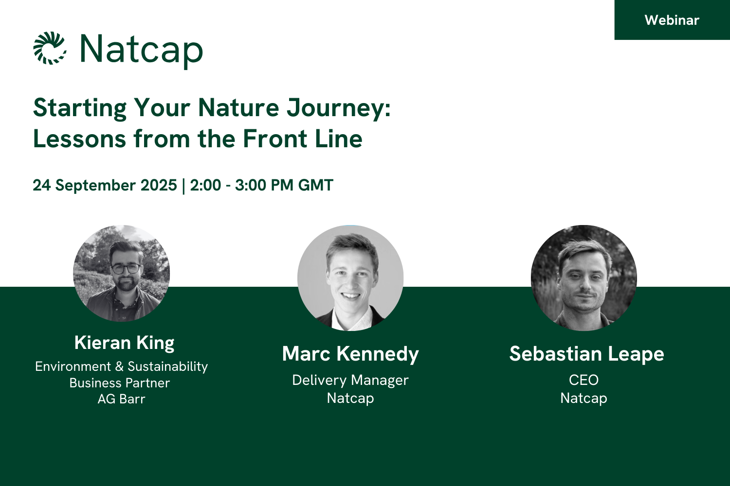 Natcap Webinar | Starting Your Nature Journey